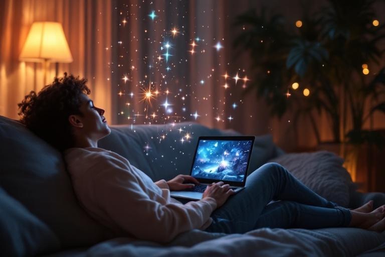 Hobbyist creating AI films from the couch